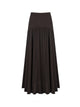 Wrapped Bloom Pleated Midi Dress