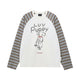 Graphic Raglan Sleeve Long-Sleeve Tee