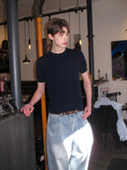 Knitted Crewneck Short Sleeve Tee
