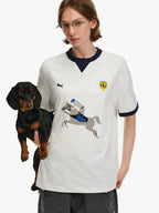 Equestrian Graphic Cotton T-Shirt