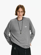 Layered Effect Long Sleeve Graphic Tee