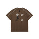 Contrast Stitch Graphic T-Shirt