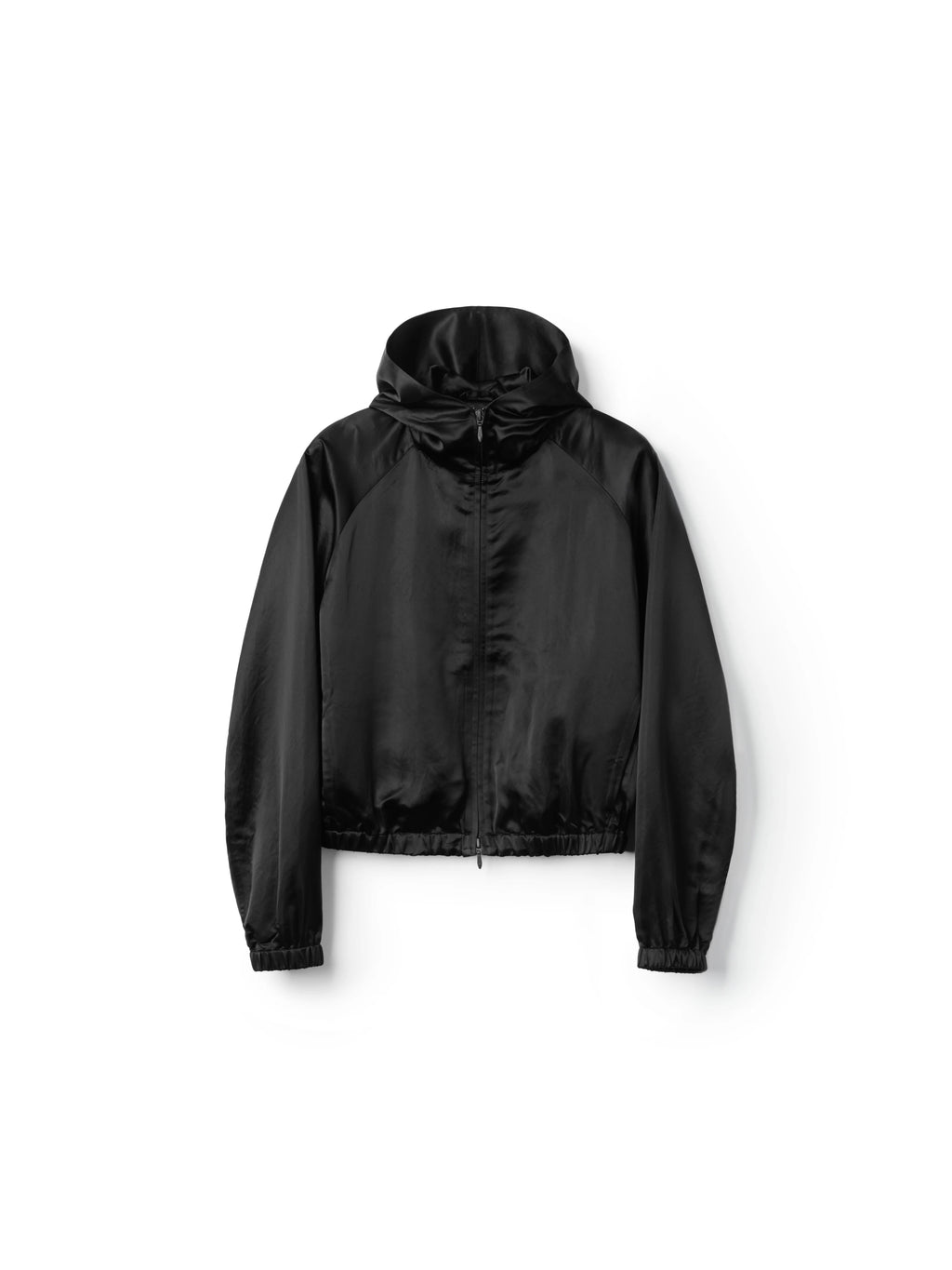 Compact Hooded Bomber Jacket