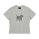 Gingham Puppy Patch Cotton T-Shirt