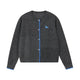 Embroidered Dachshund Knit Cardigan