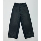 Distressed Patchwork Loose Fit Jeans