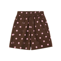 Snoopy Polka Dot Cotton Shorts