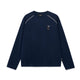 Graphic Print Long-Sleeve Crewneck