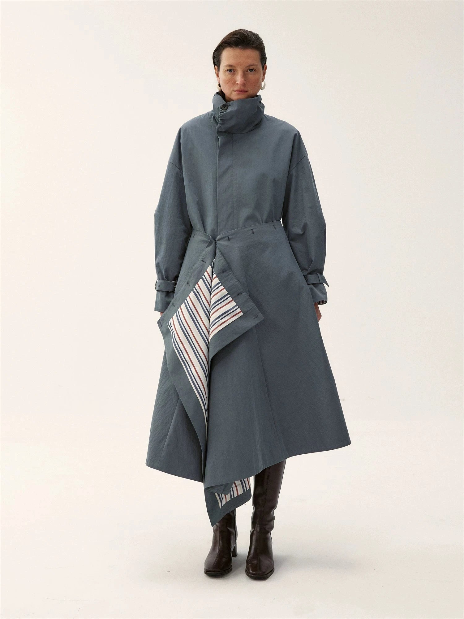 Oversized Belted Trench Coat