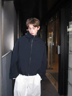 Oversized Zip-Up Utility Jacket