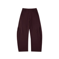 Architectural Wide-Leg Draped Trousers