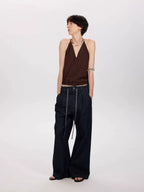 Sere Marish V-Neck Halter Top