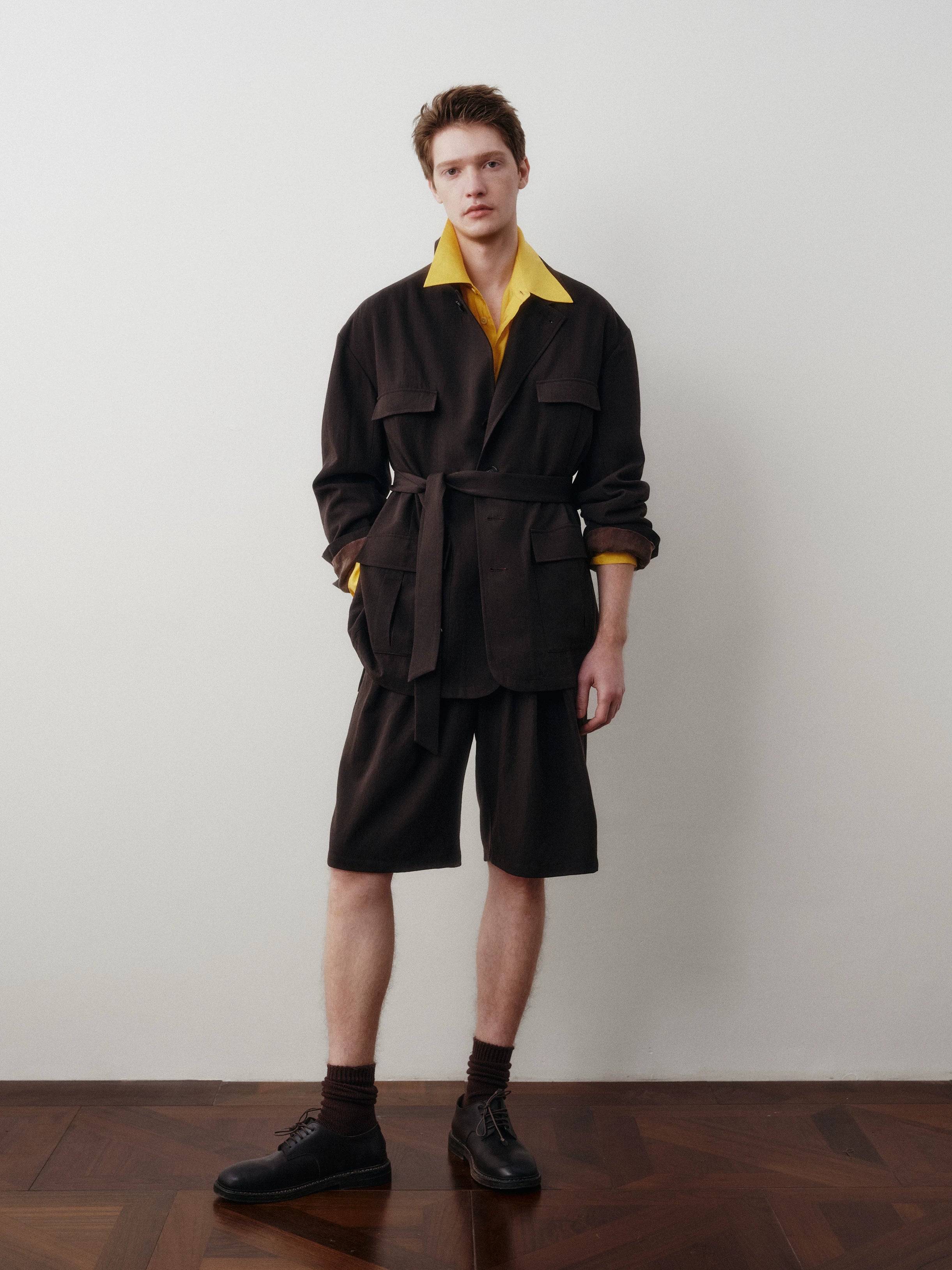 Belted Utility Field Jacket