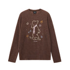 Crayon Graphic Long Sleeve Tee
