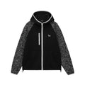 Embroidered Puppy Raglan Fleece Jacket