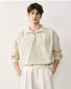 Cotton Poplin Poet Shirt