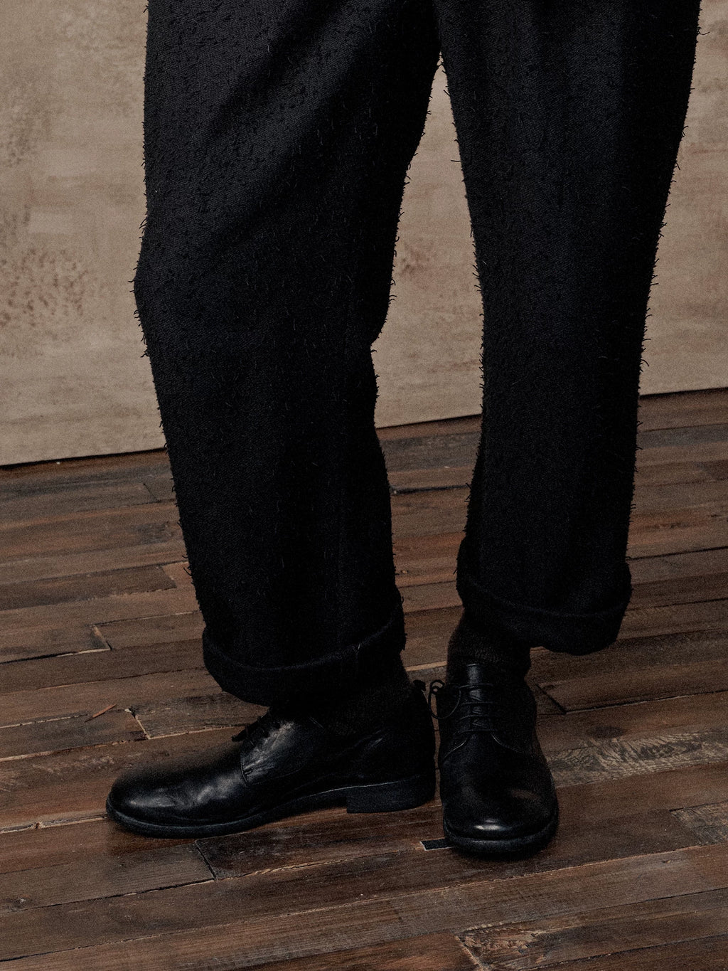 Handcrafted Leather Derby Shoes