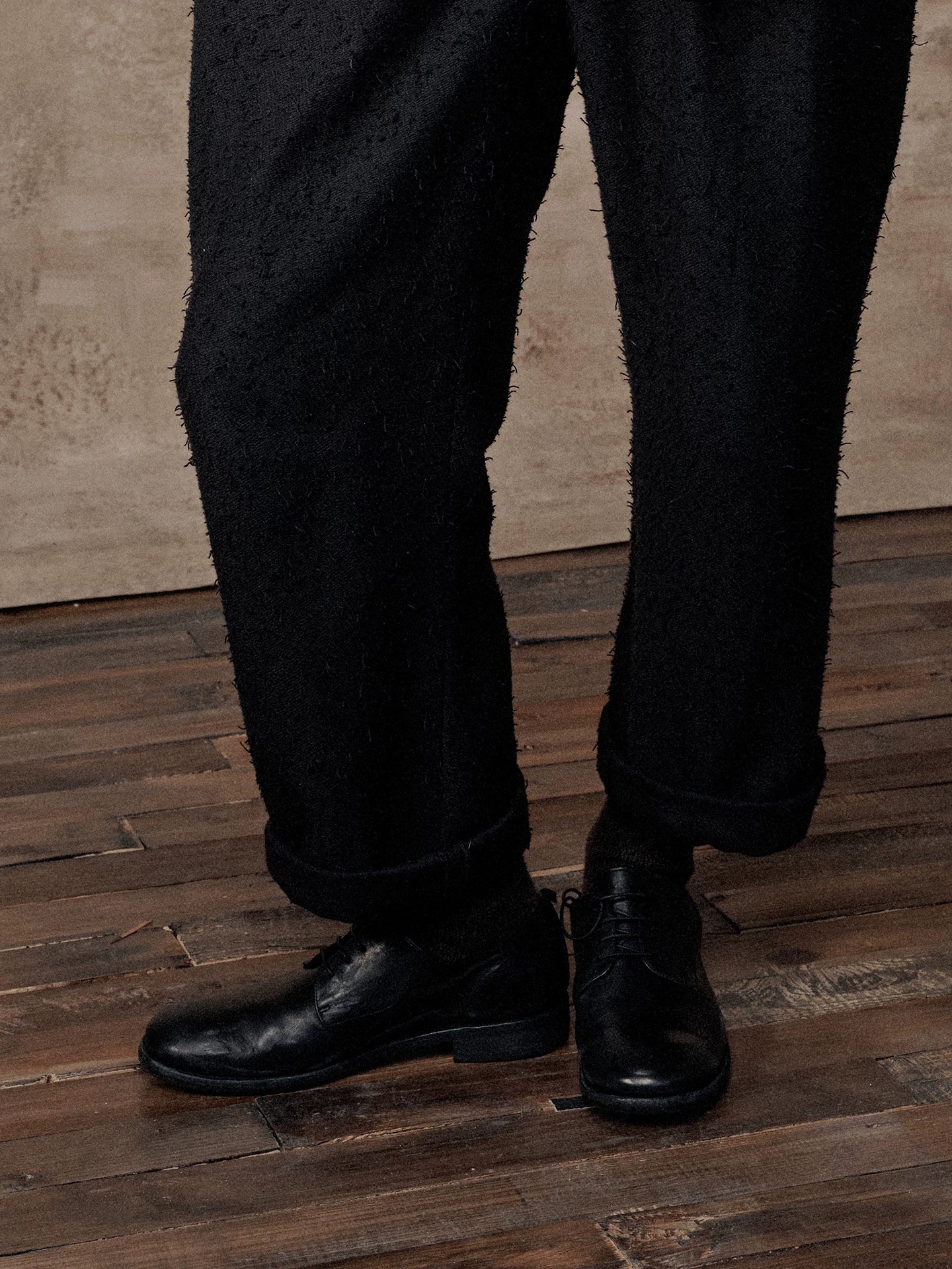 Handcrafted Leather Derby Shoes