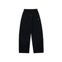 Cotton Jersey Wide-Leg Sweatpants
