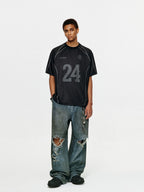 Graphic Football Jersey T-Shirt
