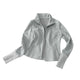 Fleece Stand Collar Zip Jacket