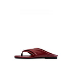 Lambskin Padded Thong Sandals