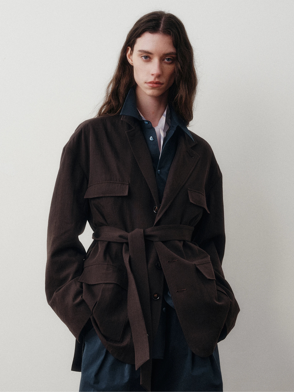 Belted Utility Field Jacket