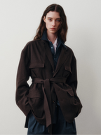 Belted Utility Field Jacket