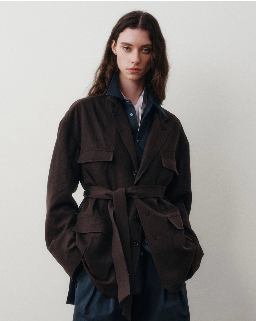 Belted Utility Field Jacket