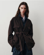 Belted Utility Field Jacket