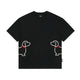 Embroidered Puppy Graphic Cotton T-Shirt