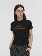 Slim Fit Graphic Crewneck T-Shirt