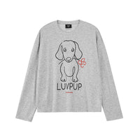 Luvpup Graphic Long-Sleeve Tee