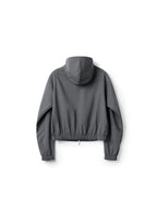 Compact Hooded Bomber Jacket