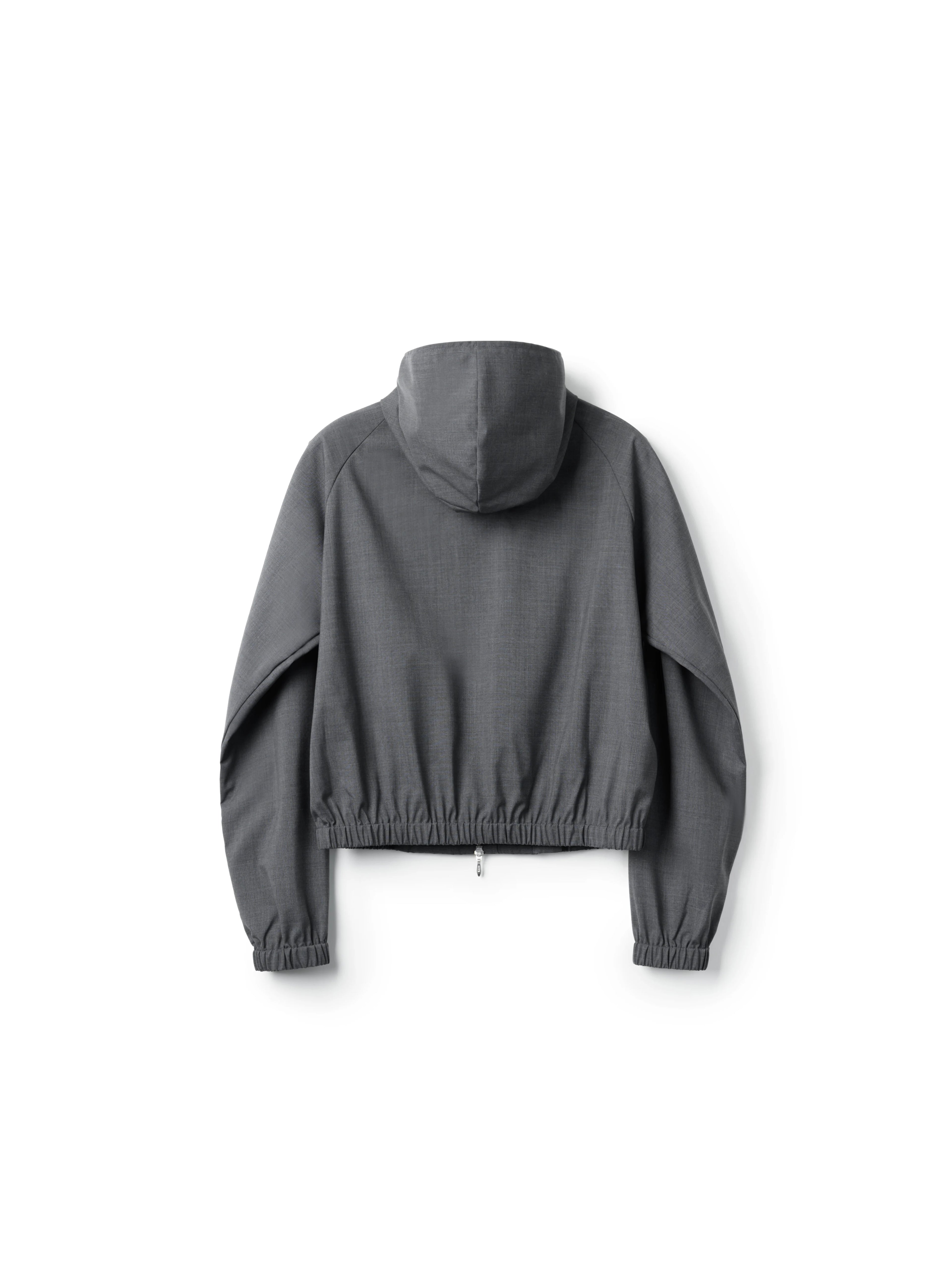 Compact Hooded Bomber Jacket