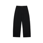 High-Waisted Tailored Wide-Leg Trousers