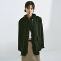 Faux Fur Trim Tweed Jacket
