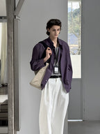 Oversized Cotton Button-Down Shirt