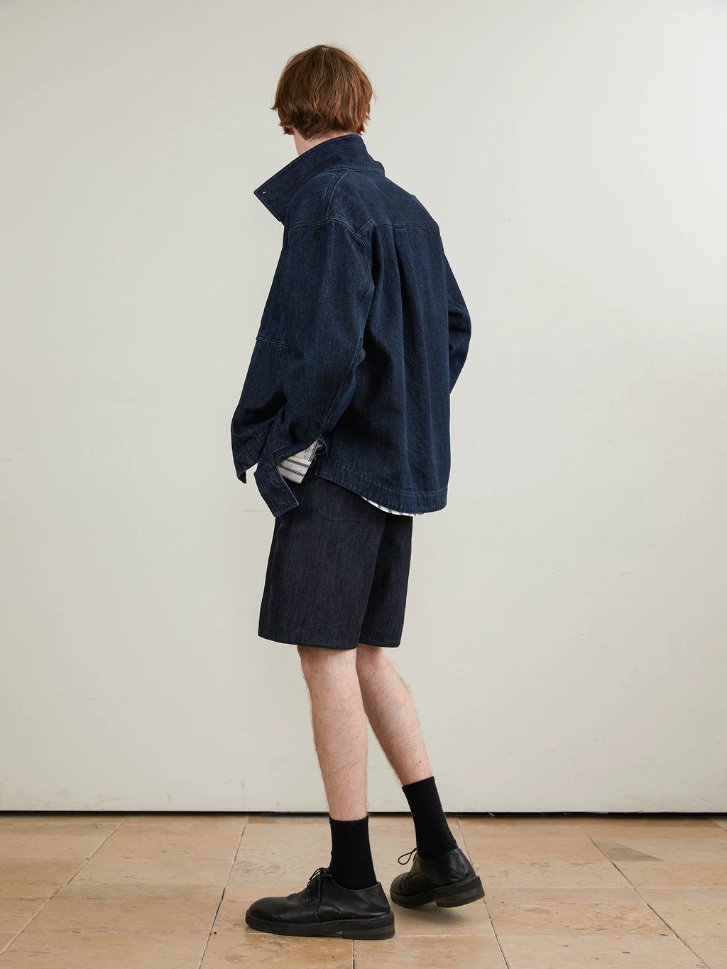 Oversized Indigo Denim Jacket