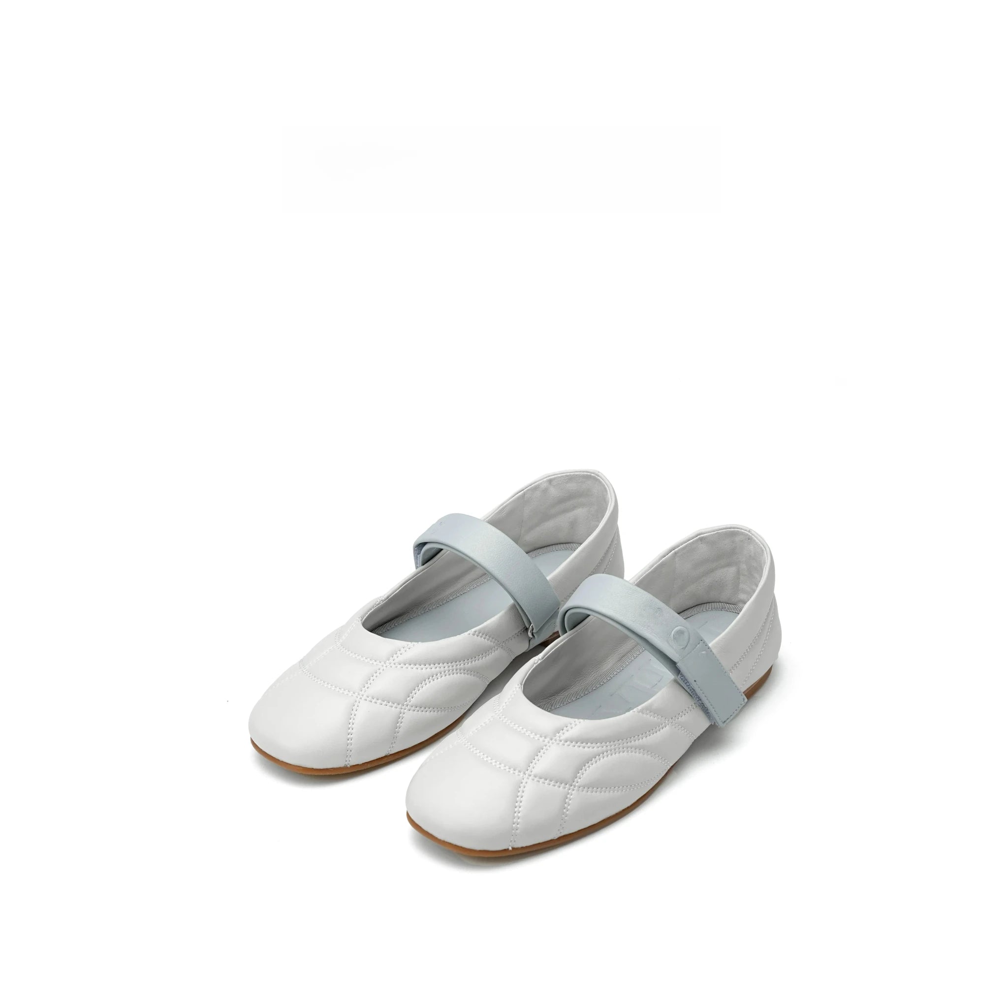 Quilted Sheepskin Ballet Flats