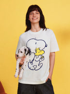 Snoopy Graphic Cotton T-Shirt