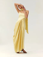 Satin Spaghetti Strap Maxi Dress