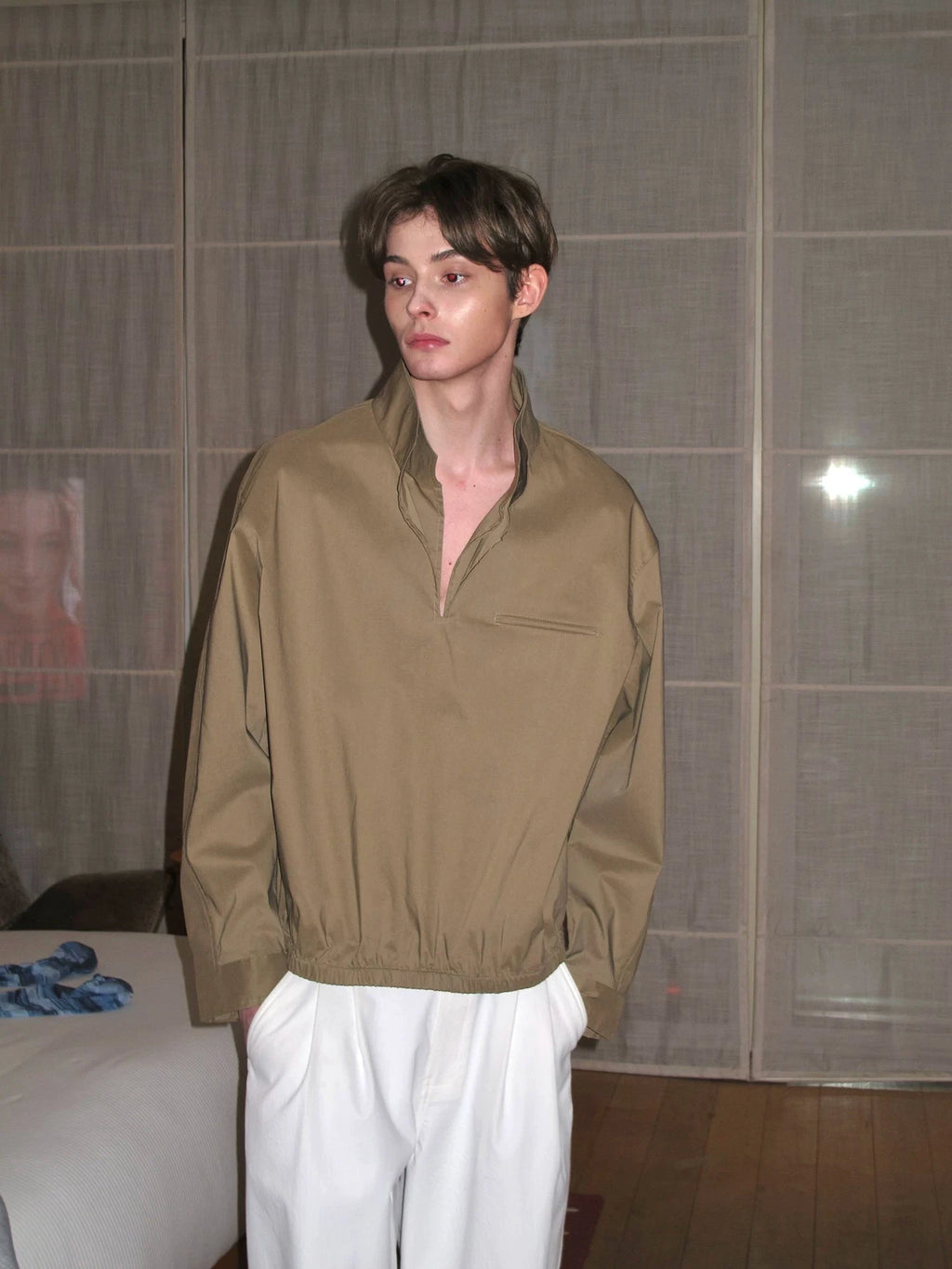 Relaxed Popover Utility Shirt