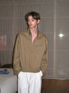 Relaxed Popover Utility Shirt