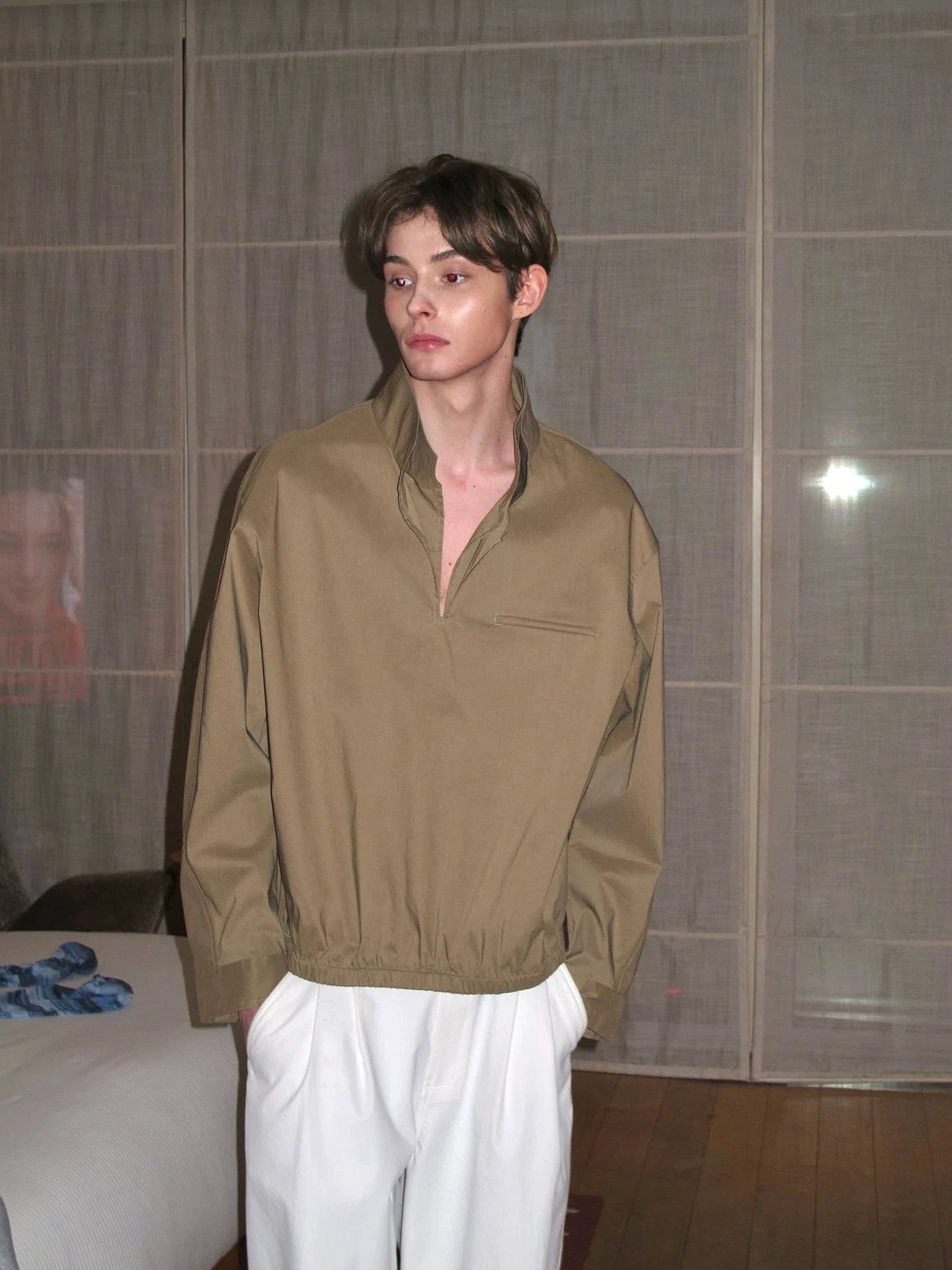 Relaxed Popover Utility Shirt