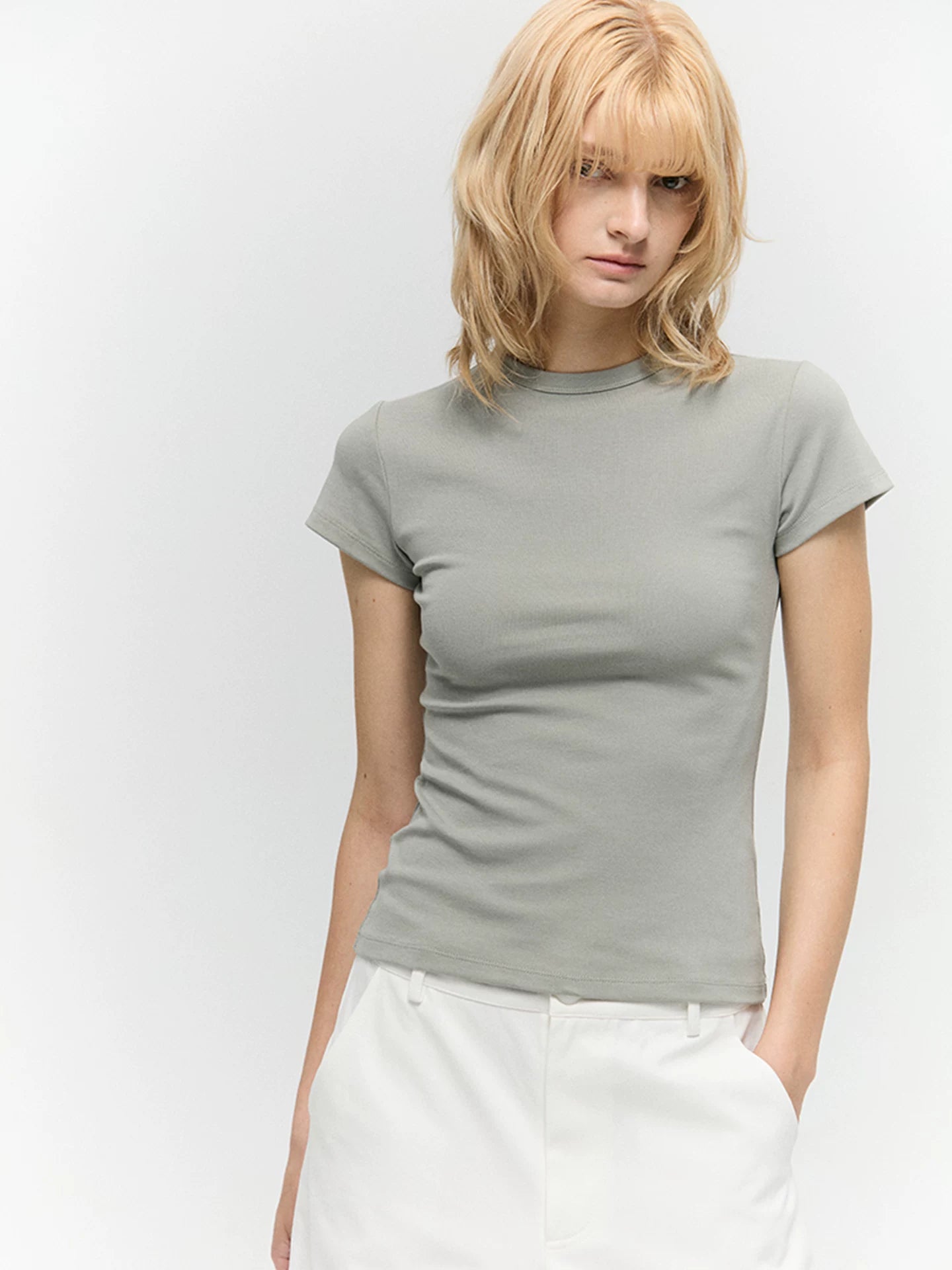 Slim Fit Crew Neck T-Shirt