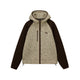 Embroidered Puppy Raglan Fleece Jacket