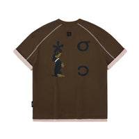 Dachshund Graphic Oversized Cotton T-Shirt