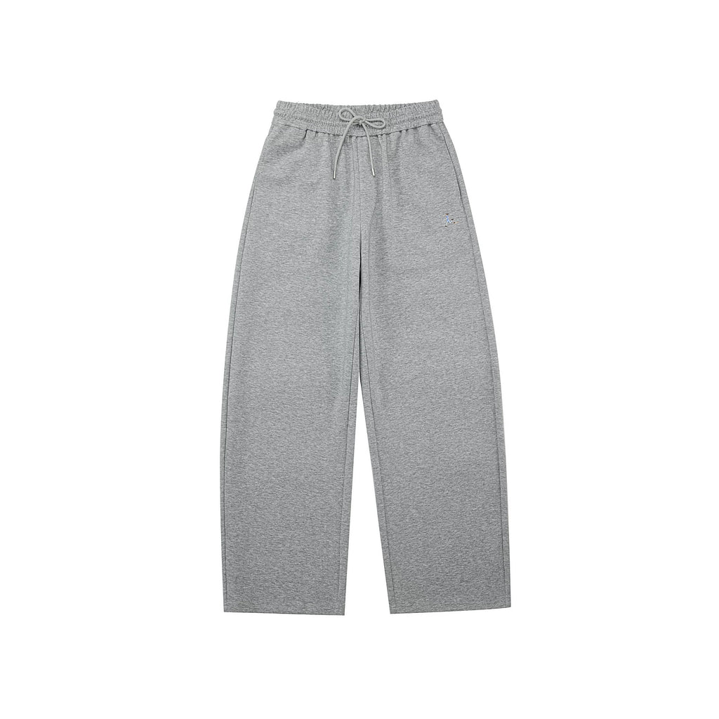 Cotton Jersey Wide-Leg Sweatpants