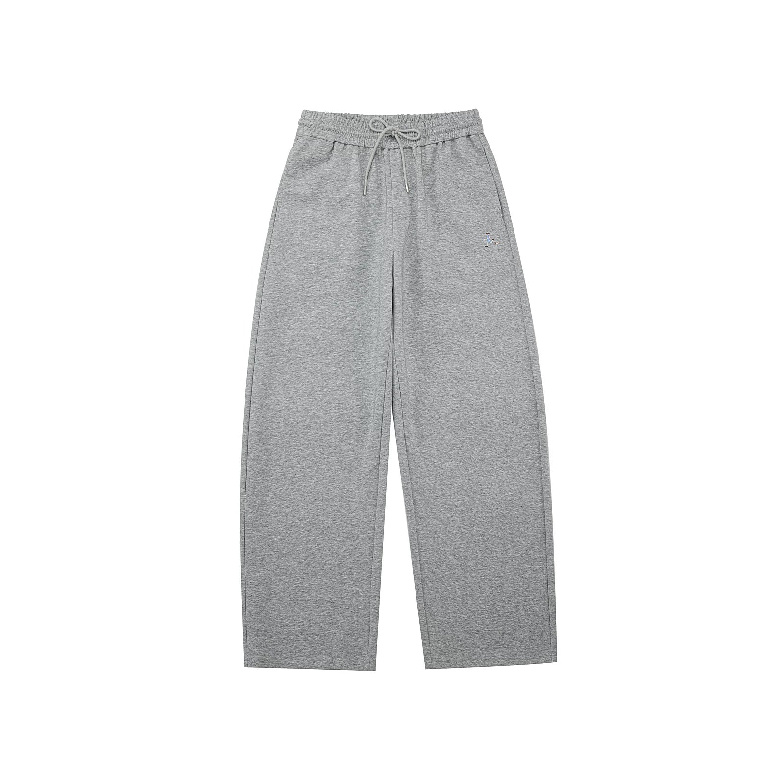 Cotton Jersey Wide-Leg Sweatpants